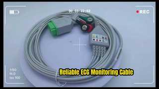 患者モニター用の信頼性の高い ECG トランク ケーブル