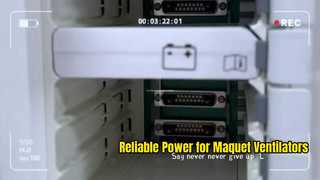 Maquet 6487180 サーボ人工呼吸器用バッテリー交換品