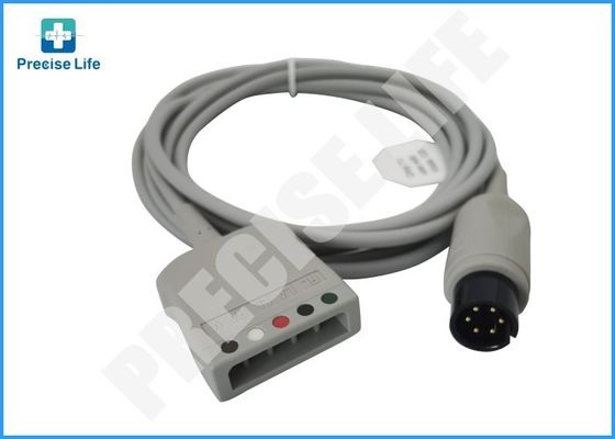 Drager 2606496 ECG trunk cable 5-lead IEC/AH colour code for Vista-120 monitor