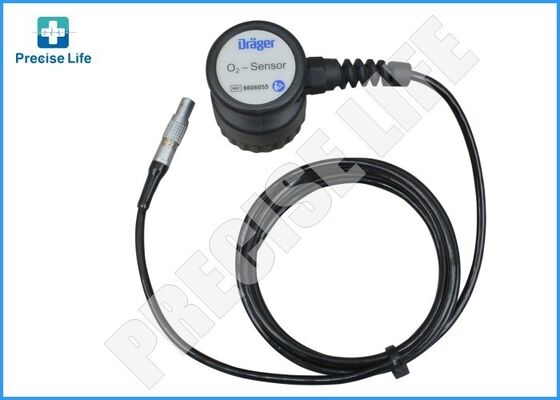 Drager 8606055 Oxygen sensor housing holder with cable draeger 8606055 O2 sensor housing