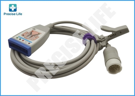 PH M1668A ECG トランクケーブル 989803145061 ECG トランクケーブル、12ピンコネクタ付き